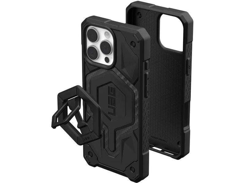 UAG Back Cover Monarch Pro + Stand iPhone 16 Pro Max Carbon