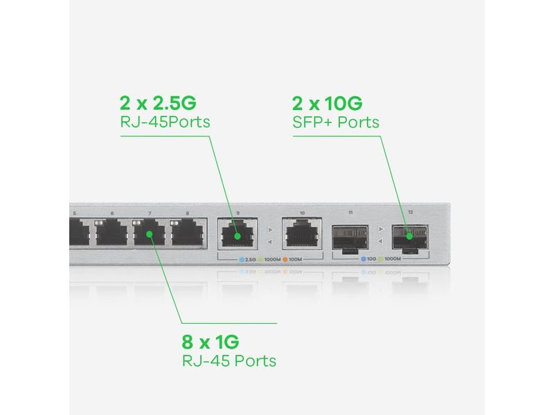 Zyxel Switch XGS1210-12 v2 12 Port