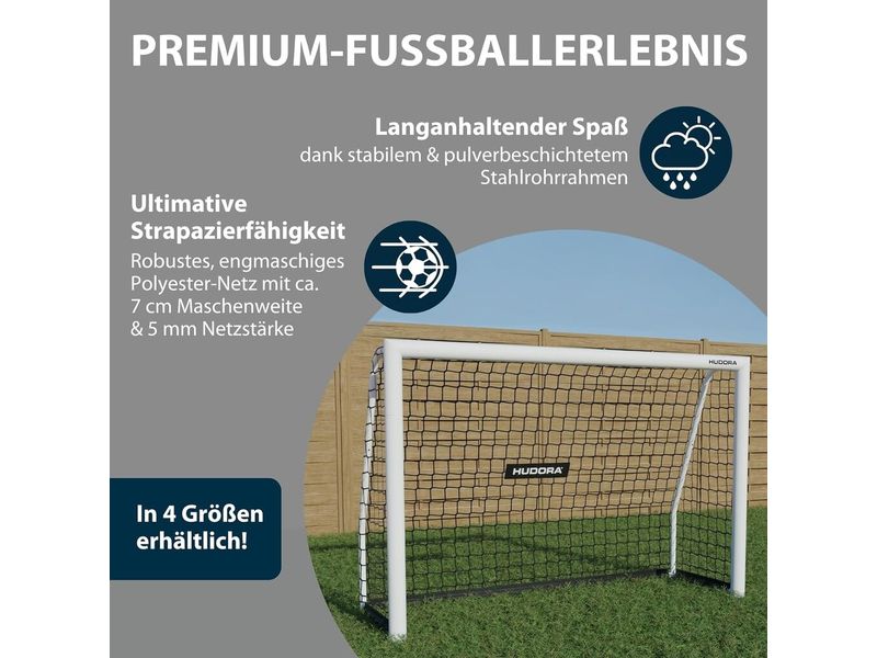 Hudora Fussballtor Advanced 120 120 x 80 x 60 cm