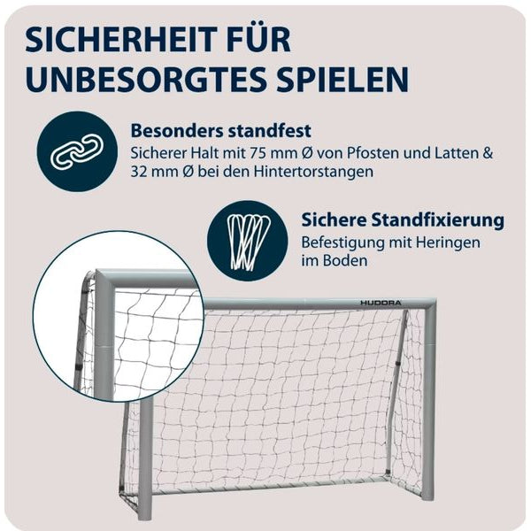 Hudora Fussballtor Expert 120 120 x 80 x 60 cm