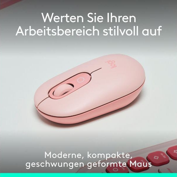 Logitech POP Mouse Rose