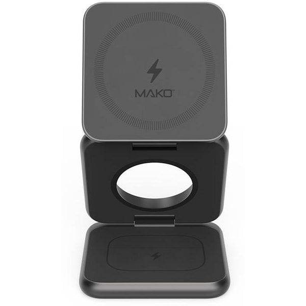 Mako Magnetic Wireless Charger Fold 3-in-1 Apple