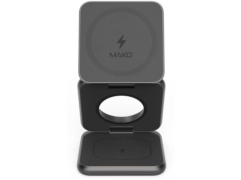 Mako Magnetic Wireless Charger Fold 3-in-1 Apple