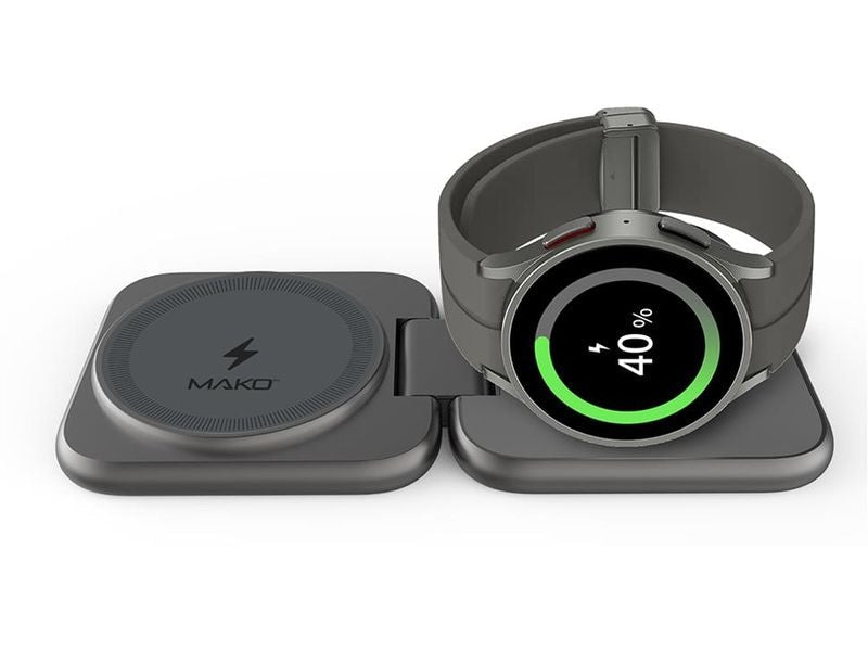 Mako Magnetic Wireless Charger Fold 2-in-1 Samsung