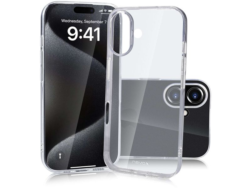 Nevox Back Cover StyleShell Flex iPhone 16 Plus Transparent