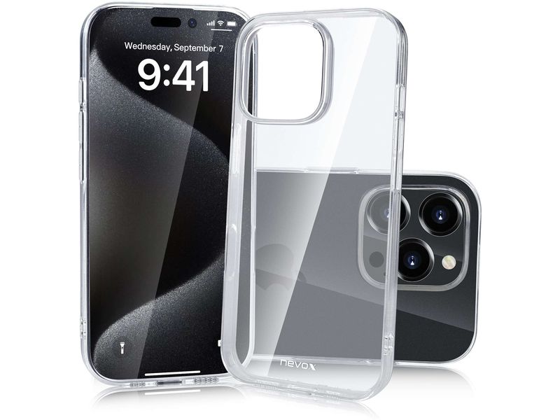Nevox Back Cover StyleShell Flex iPhone 16 Pro Transparent