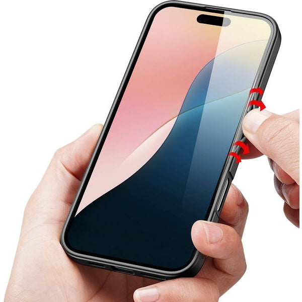 Nevox Back Cover StyleShell Nylo iPhone 16 Schwarz