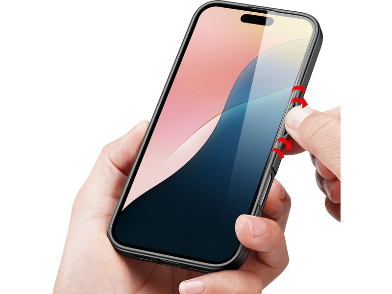 Nevox Back Cover StyleShell Nylo iPhone 16 Schwarz