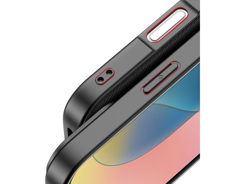 Nevox Back Cover StyleShell Nylo iPhone 16 Schwarz