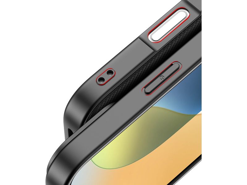 Nevox Back Cover StyleShell Nylo iPhone 16 Plus Schwarz