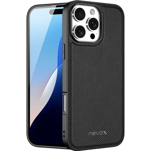 Nevox Back Cover StyleShell Nylo iPhone 16 Pro Schwarz