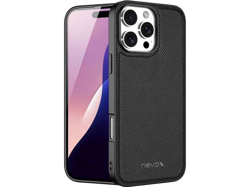 Nevox Back Cover StyleShell Nylo iPhone 16 Pro Max Schwarz