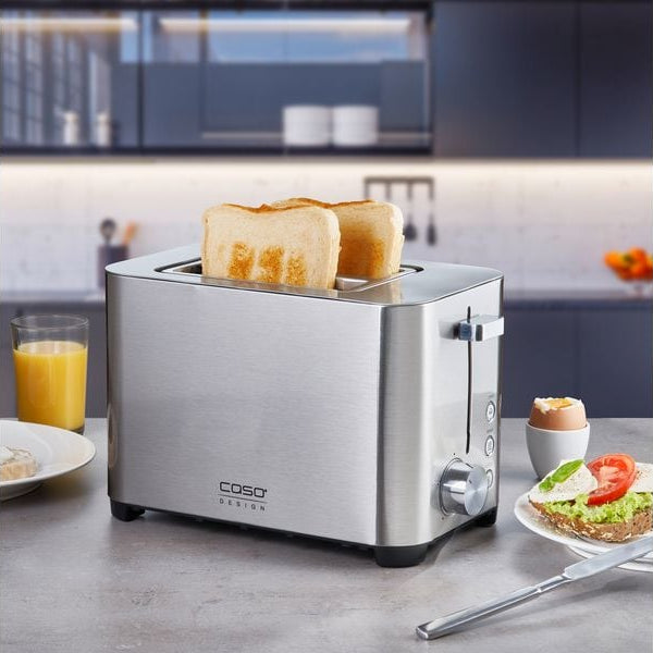 Caso Toaster Classico T2 Duo Silber