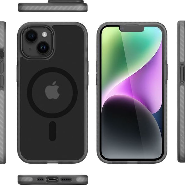 Nevox Back Cover StyleShell Invisio MagSafe iPhone 16 Schwarz