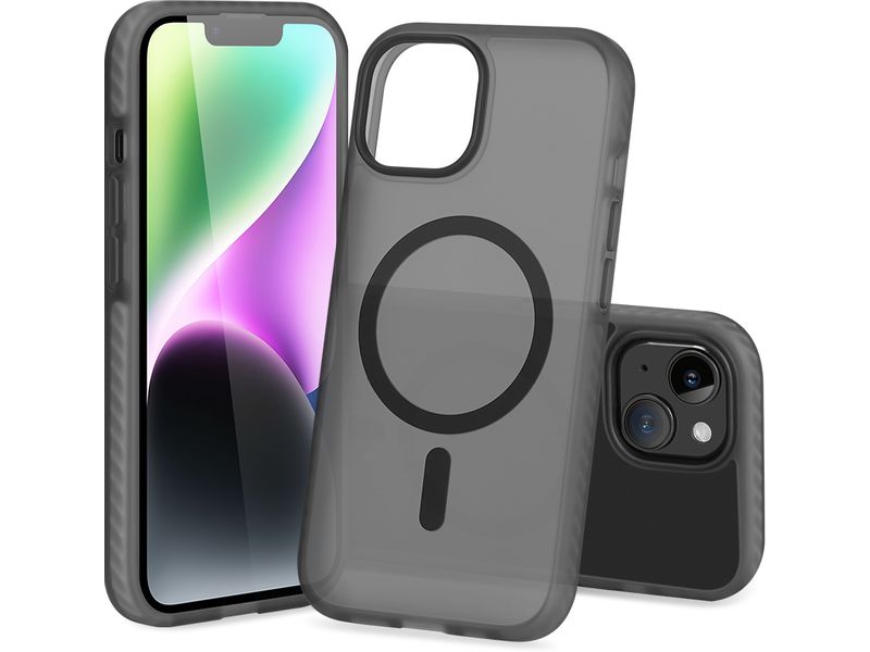 Nevox Back Cover StyleShell Invisio MagSafe iPhone 16 Schwarz