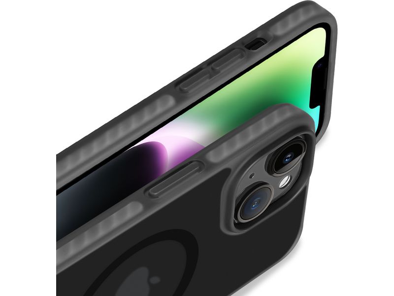 Nevox Back Cover StyleShell Invisio MagSafe iPhone 16 Schwarz