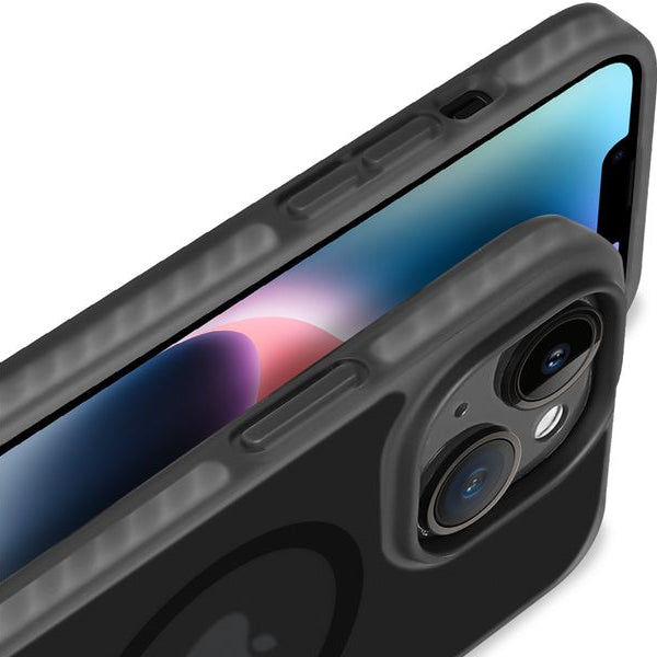 Nevox Back Cover StyleShell Invisio MagSafe iPhone 16 Plus Schwarz