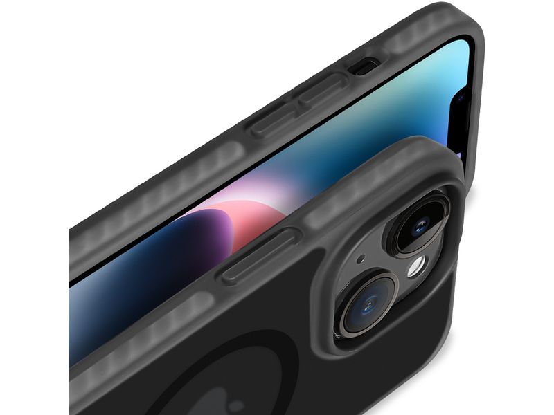 Nevox Back Cover StyleShell Invisio MagSafe iPhone 16 Plus Schwarz