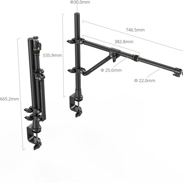 Smallrig Halterung für Desktop-Overhead-Fotografie/Live-Streaming