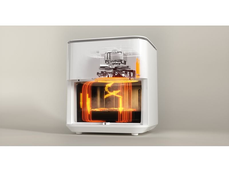 Xiaomi Heissluft-Fritteuse Smart 6.5 l, Weiss
