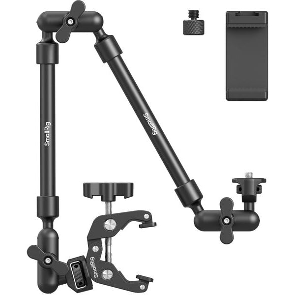Smallrig Magic Arm für Desktop-Aufnahmen mit Crab Clamp Kit