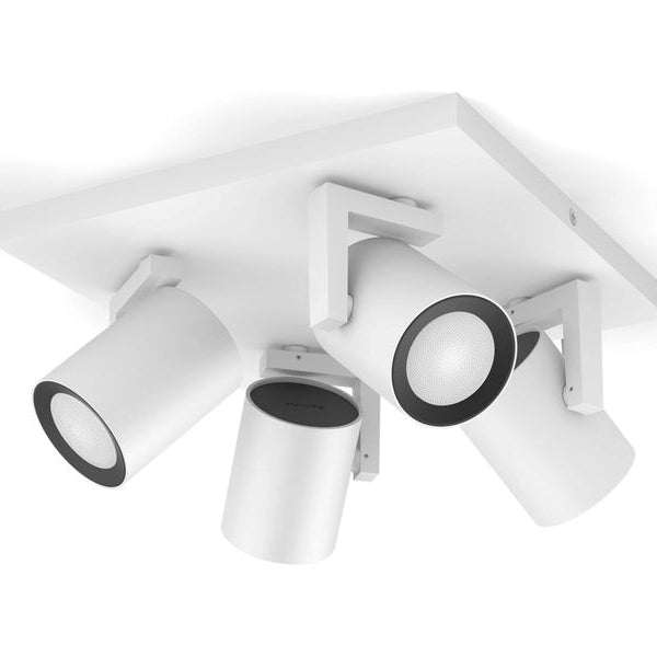 Philips Hue White & Color Ambiance Argenta 4er-Spot Weiss