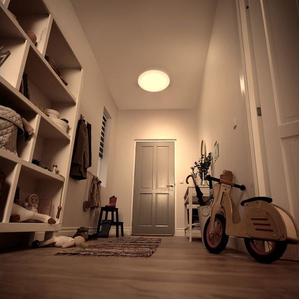 Philips Deckenleuchte Acuna mit Sensor 2700K, 2500 Lumen, Weiss