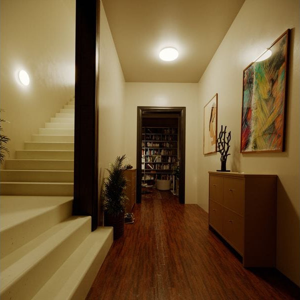 Philips Deckenleuchte Acuna mit Sensor 2700K, 2500 Lumen, Weiss