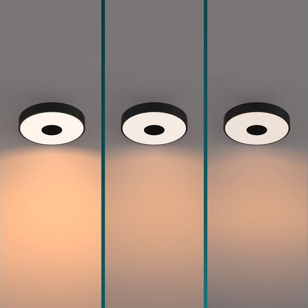 Philips Deckenleuchte Coiner SceneSwitch 2700K, 2700 Lm, Schwarz