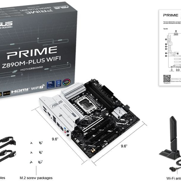 ASUS Mainboard Prime Z890M-Plus WIFI