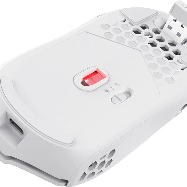 Trust Gaming-Maus GXT929 Helox Weiss