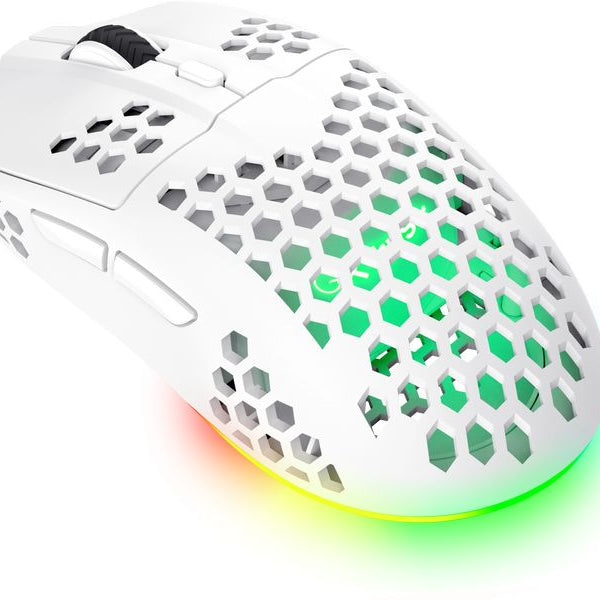 Trust Gaming-Maus GXT929 Helox Weiss