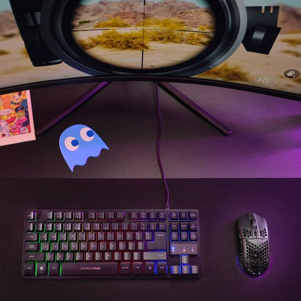 Trust Gaming-Maus GXT929 Helox Schwarz