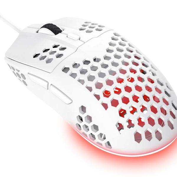 Trust Gaming-Maus GXT928 Helox Weiss