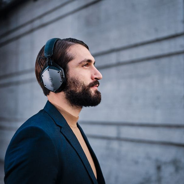 V-MODA Wireless Over-Ear-Kopfhörer M-200 ANC Grau