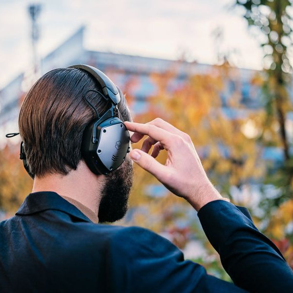 V-MODA Wireless Over-Ear-Kopfhörer M-200 ANC Grau