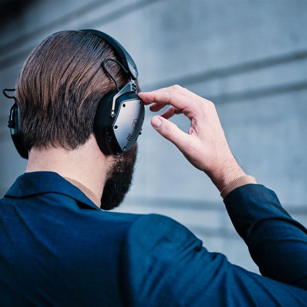 V-MODA Wireless Over-Ear-Kopfhörer M-200 ANC Grau