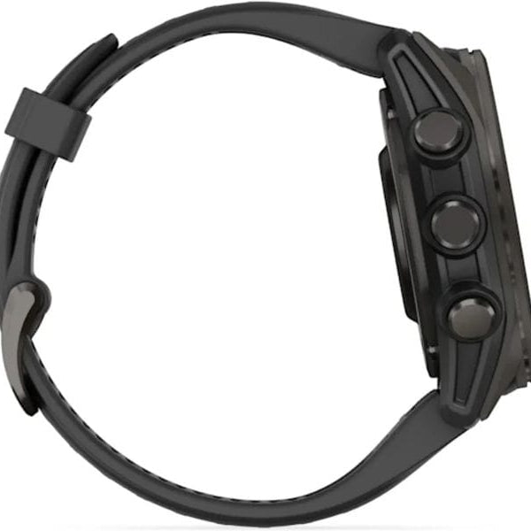 GARMIN Sportuhr Fenix 8 AMOLED Sapphire, 43 mm Dunkelgrau