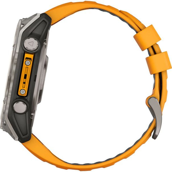 GARMIN Sportuhr Fenix 8 AMOLED Sapphire, 51 mm Orange