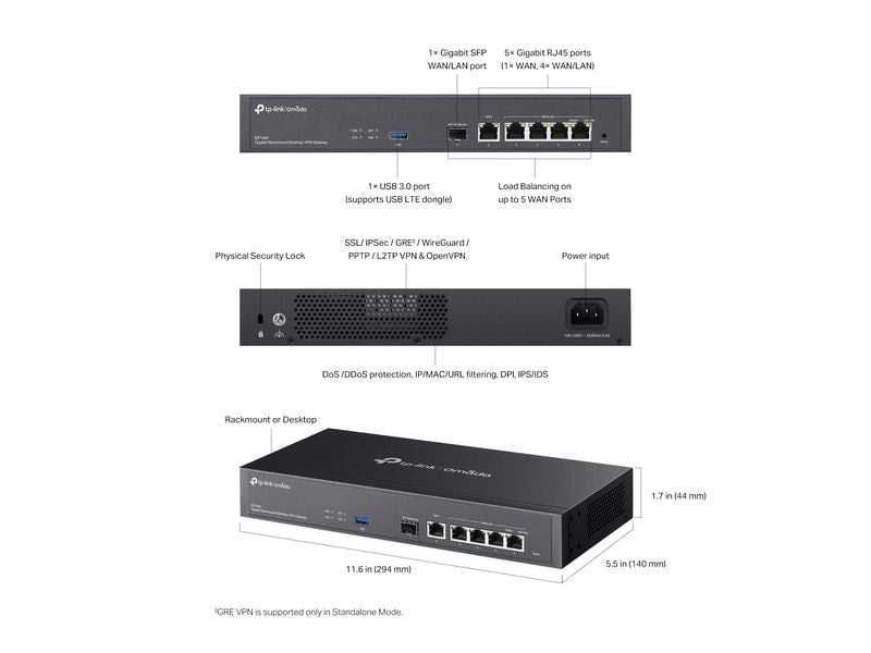 TP-Link VPN-Gateway ER7406