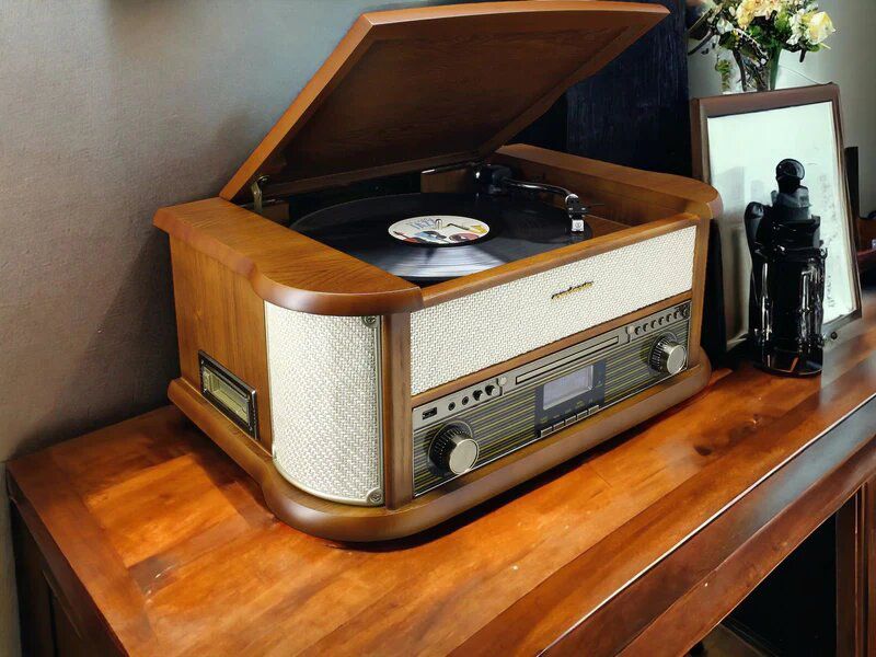 soundmaster Musik-System NR566BE Beige