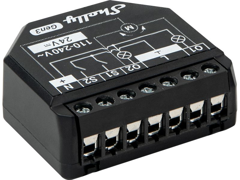 Shelly Smart Home Schalt-Messaktor 2PM Gen3 x 2