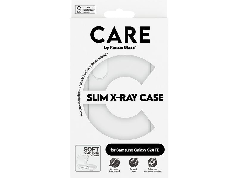CARE Back Cover Fashion X-Ray Soft Basic Galaxy S24 FE