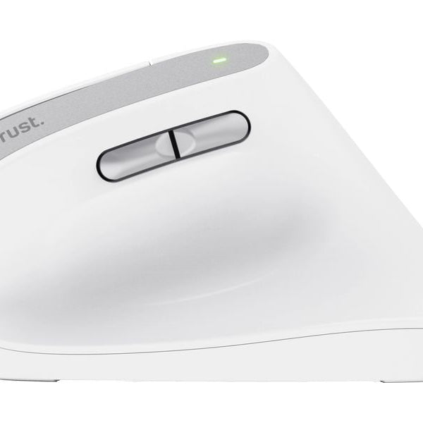 Trust Ergonomische Maus Bayo II Weiss