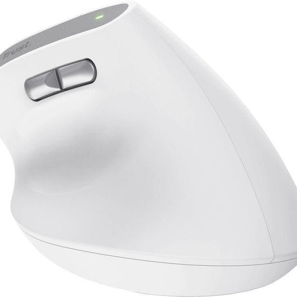 Trust Ergonomische Maus Bayo II Weiss