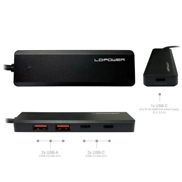 LC-Power Dockingstation LC-HUB-U3-4-C
