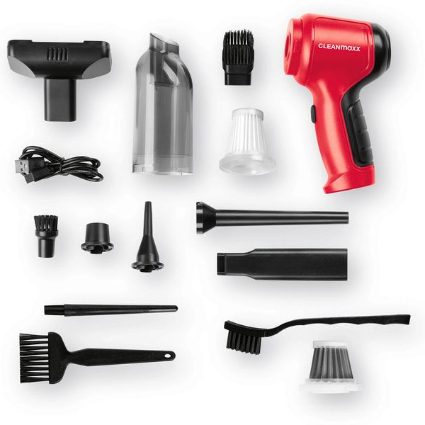 CLEANmaxx Akku-Handsauger Zyklon Plus Rot