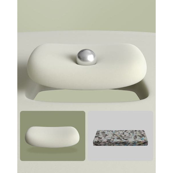 Songmics Bürostuhl mit Polsterrücken und Armlehnen, Grau