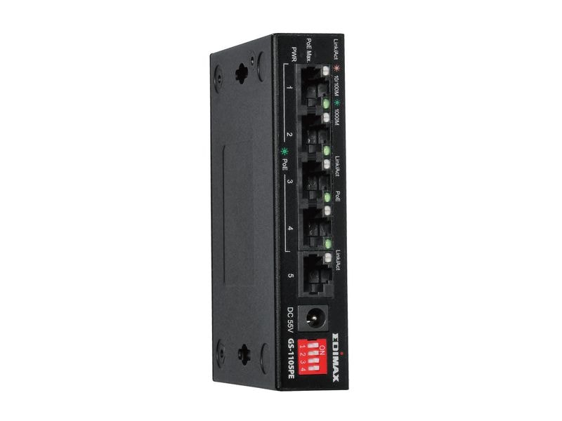 Edimax PoE+ Switch GS-1105PE 5 Port