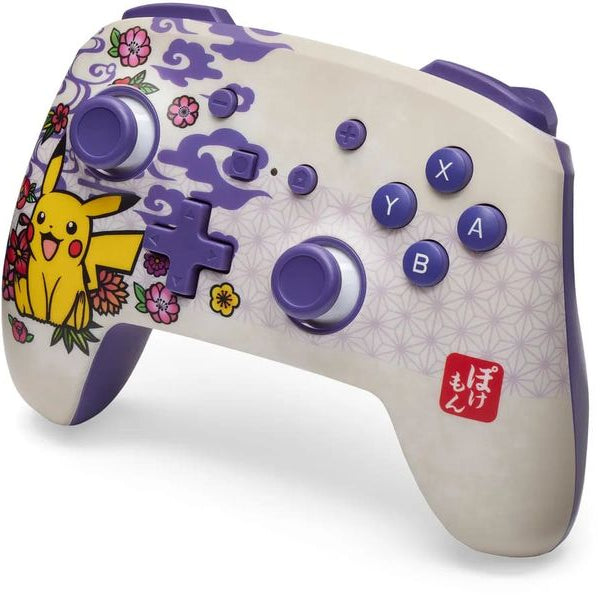 Power A Enhanced Wireless Controller Pikachu Blossom